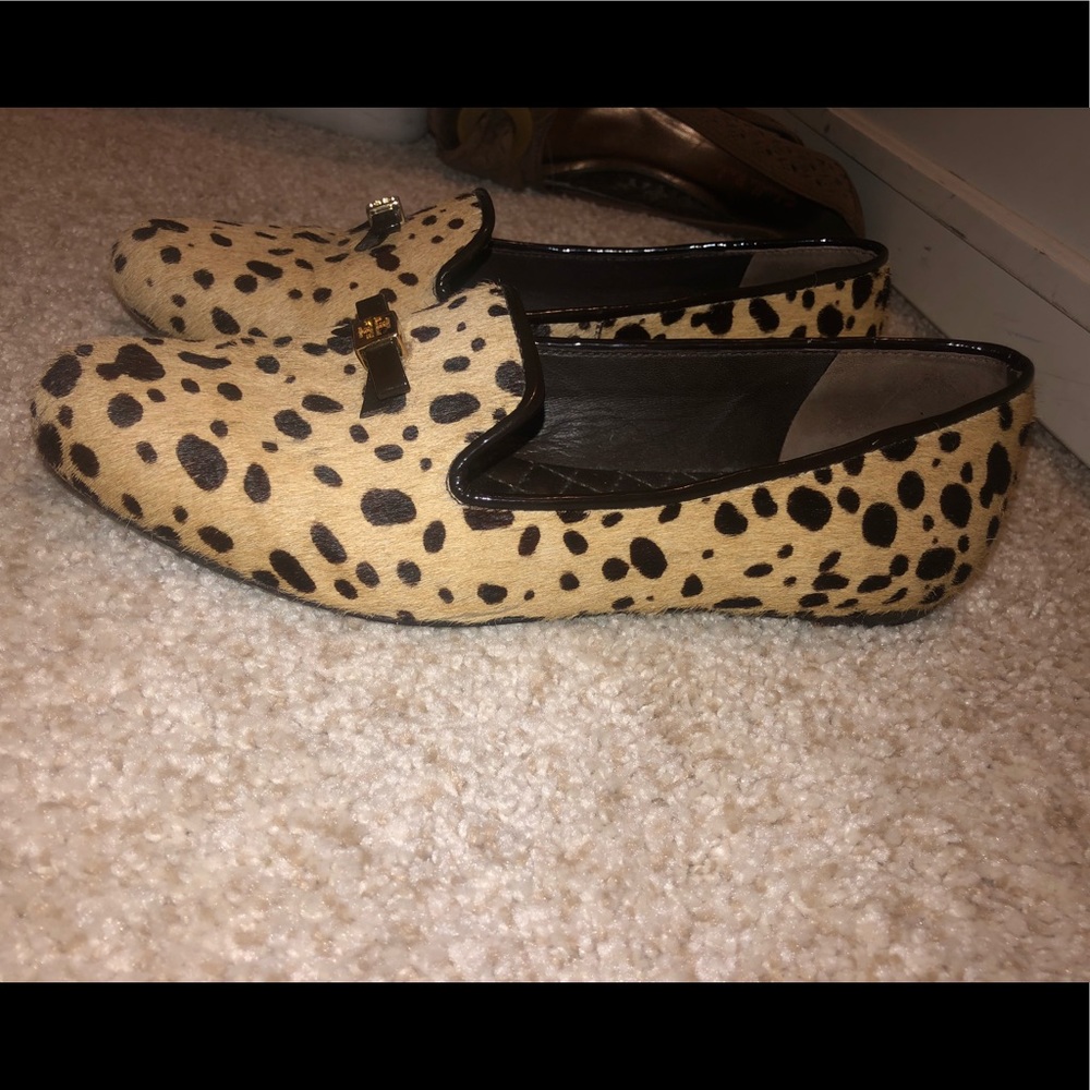 Cheetah Print Tory Burch Flats